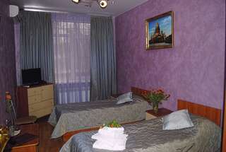 Гостиница на Слободской Санкт-Петербург Двухместный стандарт с двумя раздельными кроватями -2